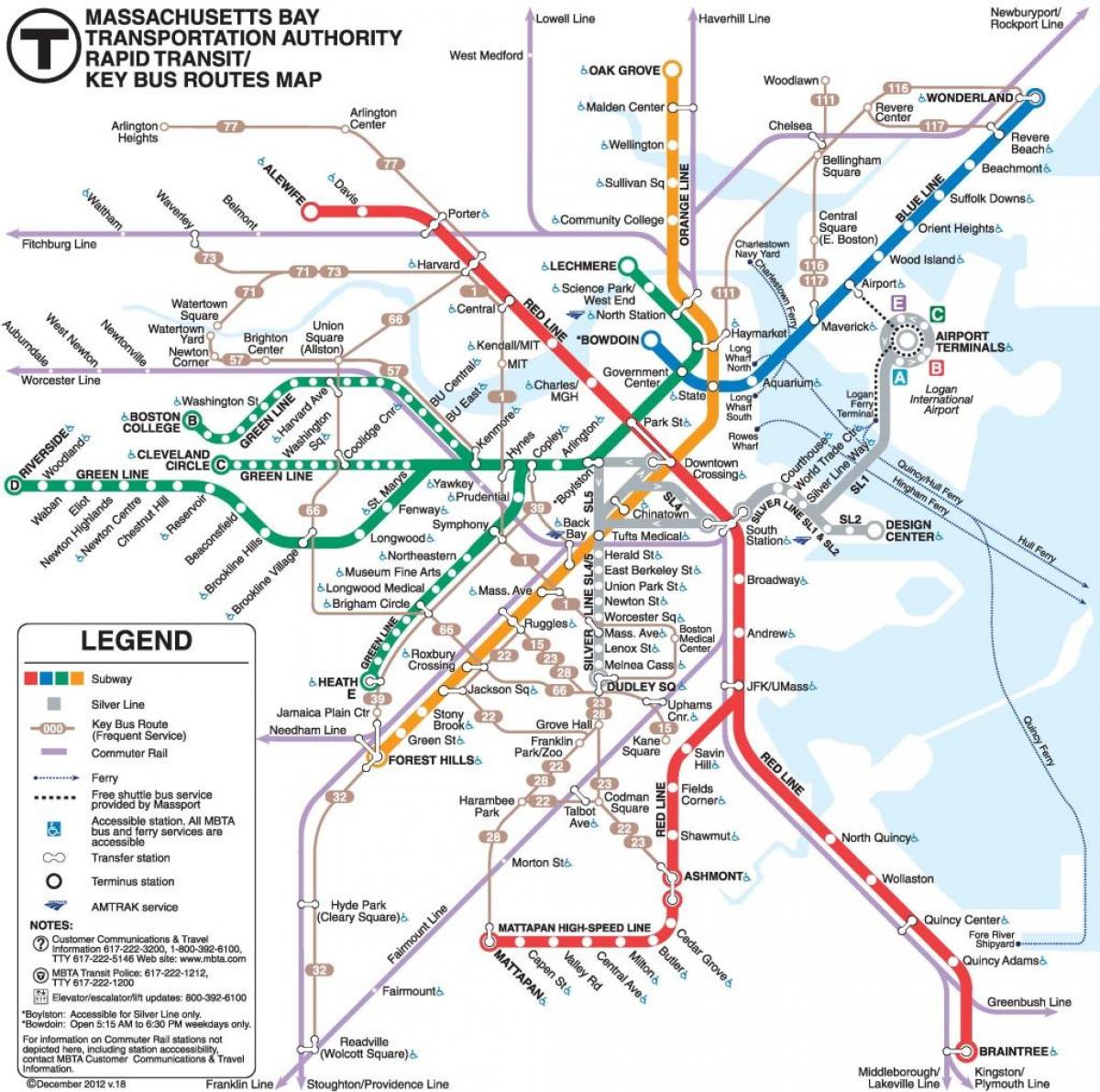 Philadelphia peta transportasi umum