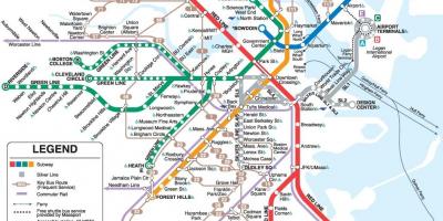 Septa peta kereta bawah tanah